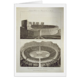 Ancient Theatre, now a Plaza de Toros, and a View