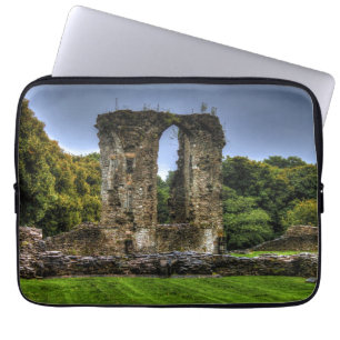 Ancient Tintern Abbey, Cistercian Monastery, Wales Laptop Sleeve