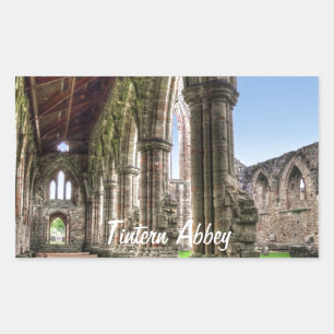 Ancient Tintern Abbey, Cistercian Monastery, Wales Sticker
