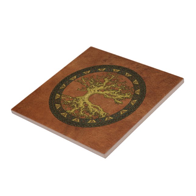 Ancient Tree of Life Tile (Side)