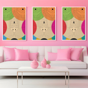 Ancient triangle poster