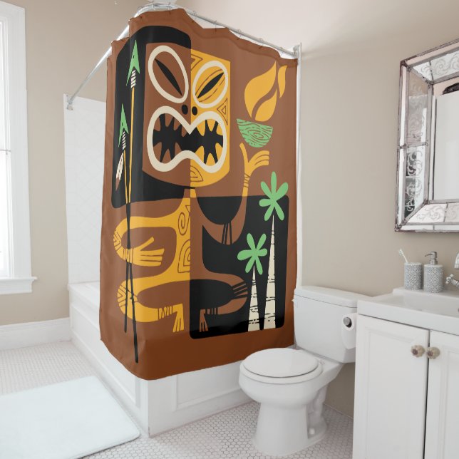 Ancient Tribal Rituals: Man with Fire and Spears (In Situ)