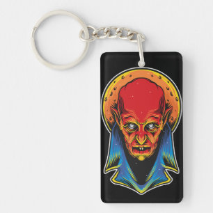 Ancient Vampire Illustration Keychain