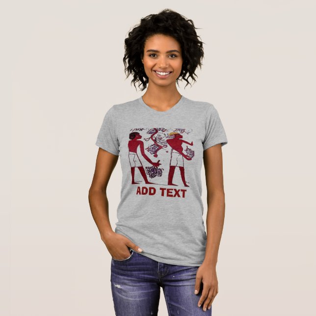 Ancient Vineyard, Wineaux, edit text T-shirt (Front Full)