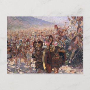 Ancient Warriors Postcard