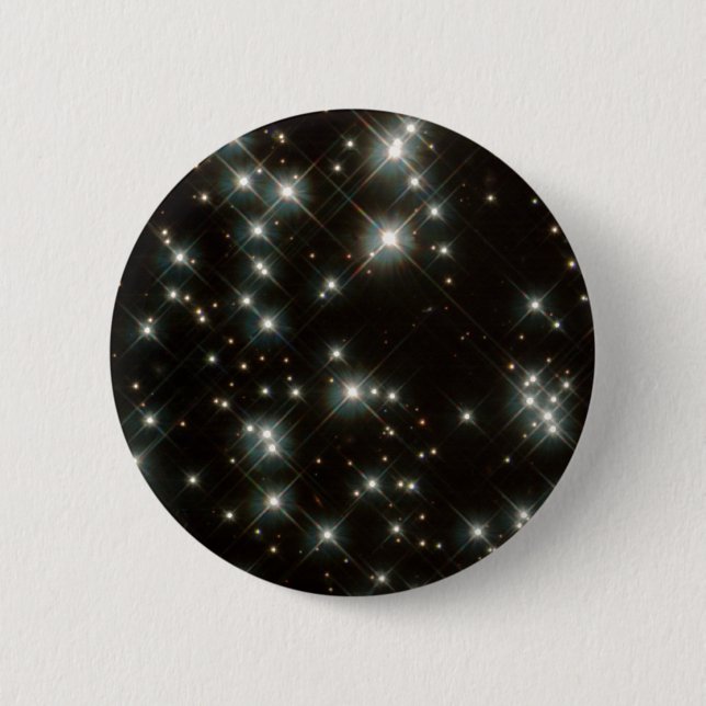 Ancient White Dwarf Stars In The Milky Way Galaxy 2 Inch Round Button (Front)