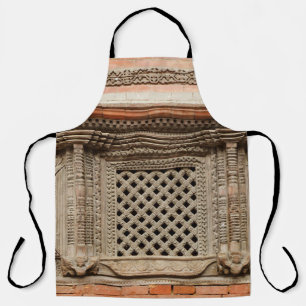 Ancient window in Nasal Chowk Courtyard of Hanuman Apron