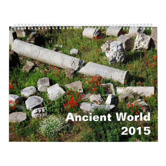 Ancient world 2015 calendar (Cover)