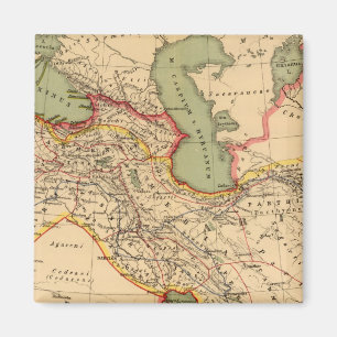 Ancient world empires of the Persians,Macedonians Magnet