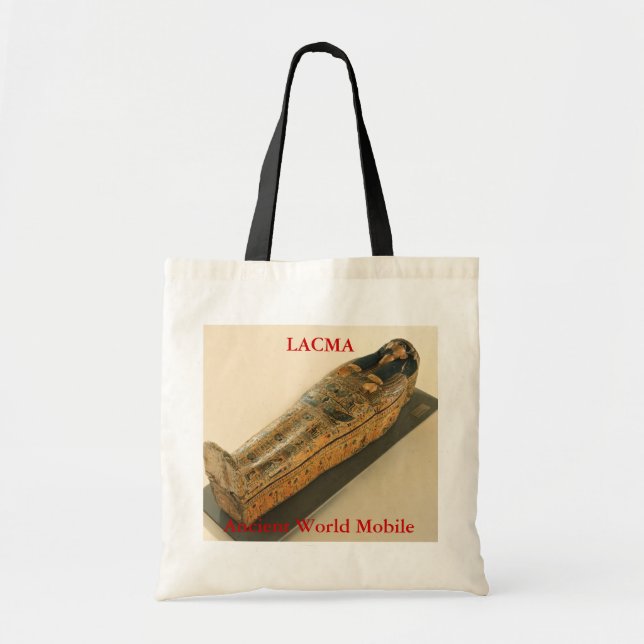 Ancient World Mobile Sarcophagus Tote Bag (Front)