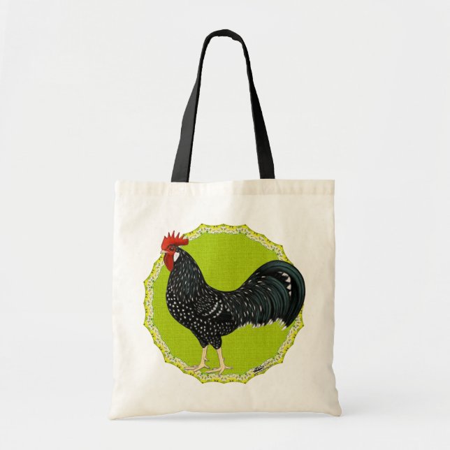 Ancona Rooster Tote Bag (Front)