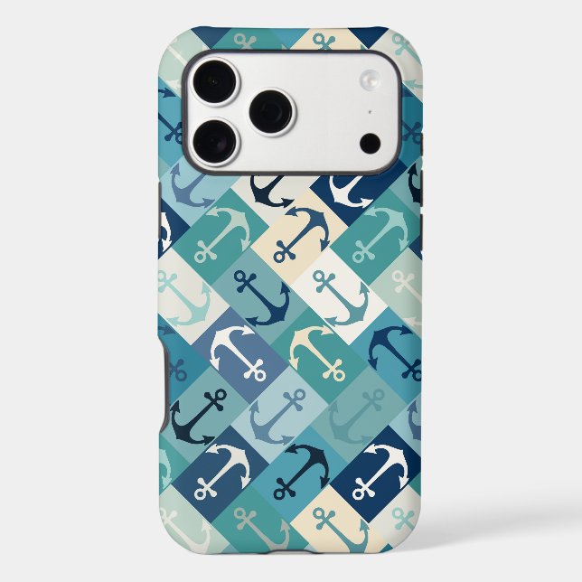 ancre bleu chevron (Verso)