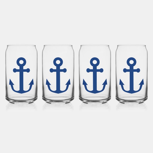 Ancre bleue Conception nautique (Recto)