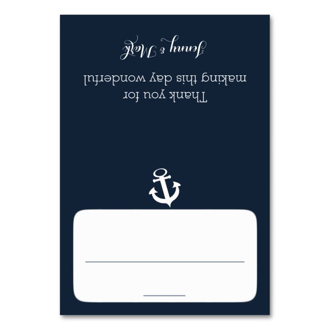 Ancre Carte de siège bleu marine (Par défaut)