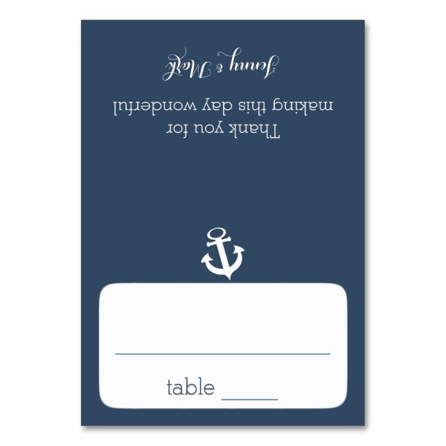 Ancre Carte de siège bleu marine (Par défaut)