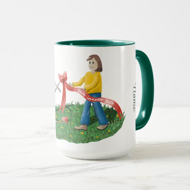 Ancre intérieure tasse mug  (Devant droit)