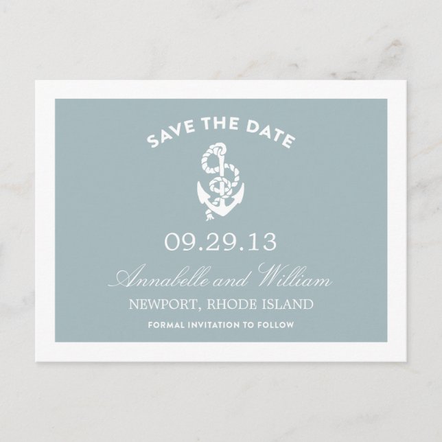 ANCRE NAUTIQUE | ENREGISTRER LA CARTE POST DATE (Devant)