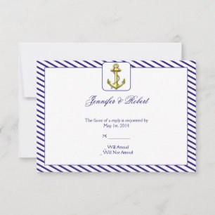 Ancre nautique sur la carte d'intervention Bleue