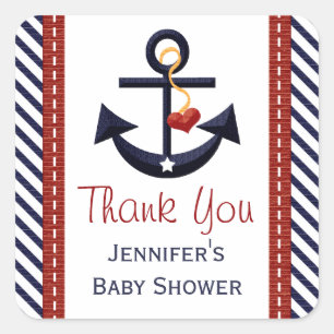 Ancre Party Favoriser Sticker Étiquettes