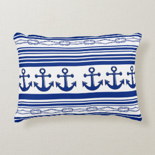 Ancres Nautiques Cordes Et Tirures Coussin Accent