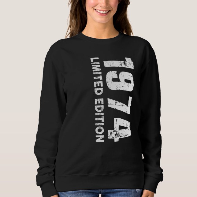 and 1974 sweatshirt (Front)