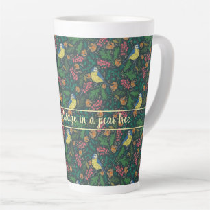 And a Partridge in a Pear Tree, Christmas Latte Mug