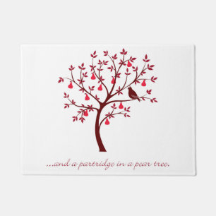 And a partridge in a pear tree doormat