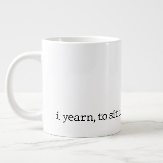 "...and be." Specialty Poetry Mug