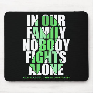 And Bile Duct Cancer Awareness Supporter Fighter  Mouse Pad