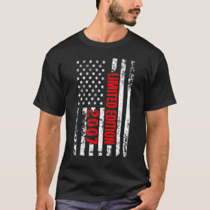 And Born In 2007 Patriotic 15th Birthday T-Shirt