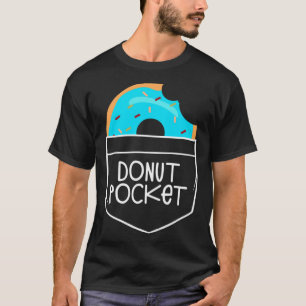And Cute Lime Bitten Donut Pocket Doughnut T-Shirt