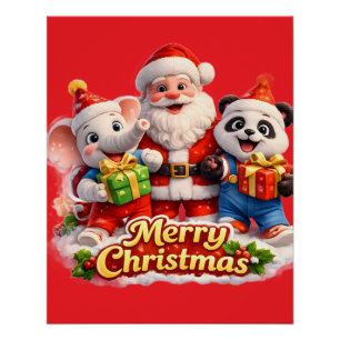 And Dave Merry Christmas Santa poster