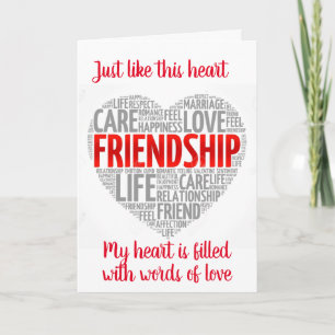 AND FOR YOUR LOVE ON VALENTINE'S DAY CARD