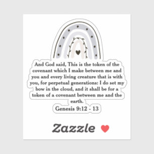 And God Said, Rainbow Heart Cute Bible