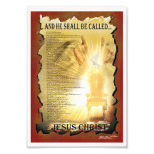 AND HE SHALL BE CALLED...