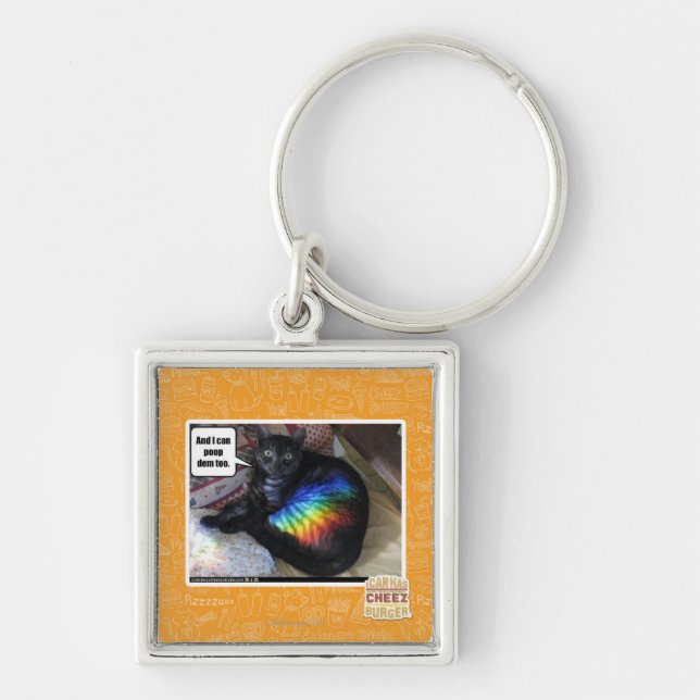 And I can poop dem too. Keychain (Front)