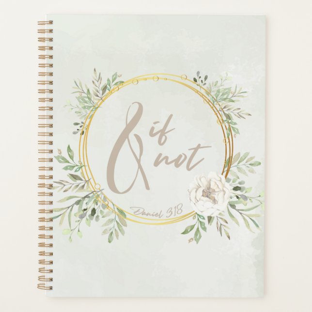 And If Not Planner (Front)