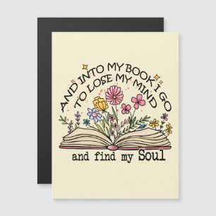 And Into My Book I Go – Floral Book Lover