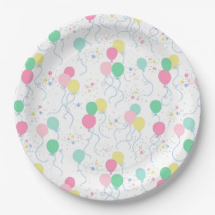 And Many More Balloons Paper Plates