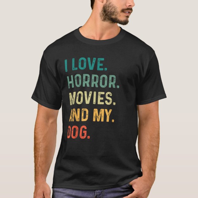 And My Dog Retro Vintage Funny Gift Tee (Front)