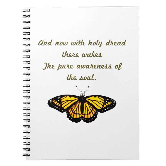 And Now With Holy Dread Notebook (Front)