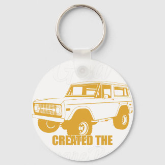 and on the 8th day god creared the square body and keychain