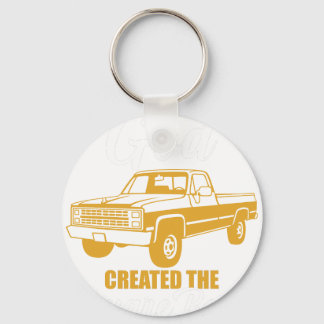 and on the 8th day god creared the square body and keychain