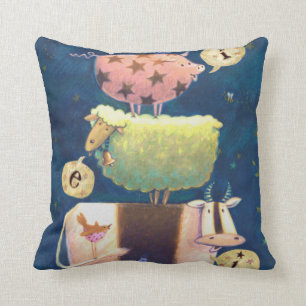 And On This Farm Throw Pillow