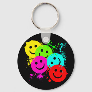 AND PAINT SPLATTER KEYCHAIN