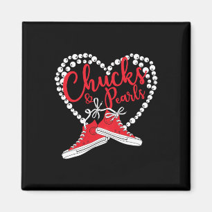 And Pearls I'm With Her Kamala 2024 1  Magnet