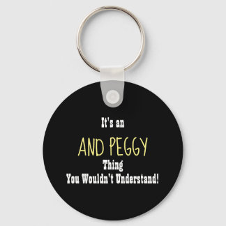 And Peggy Keychain