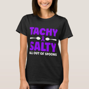 And Salty Fibromyalgia Warrior Fibromyalgia Awaren T-Shirt