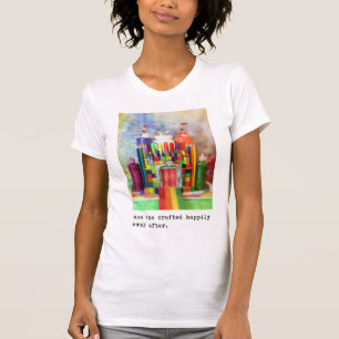 and she crafted happily ever after. Photography T-Shirt