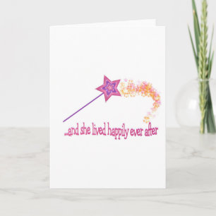 And She Lived Happily Ever After Card